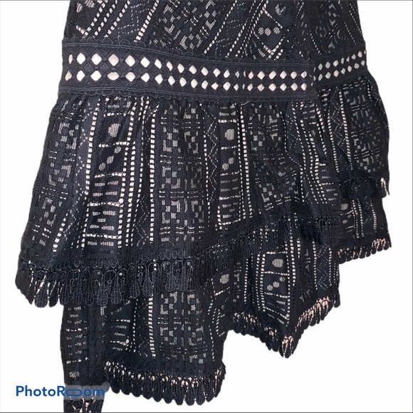 ❌SOLD❌ Anthropologie Medium Bella Lace Minidress - Picture 6 of 12